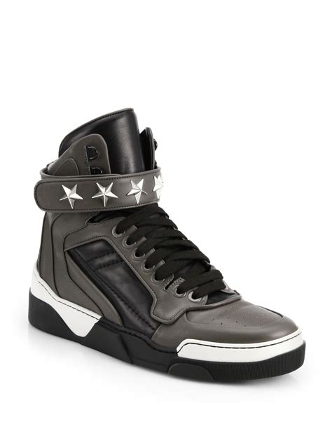 givenchy mens snrakers|givenchy high top sneakers men's.